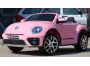 Masinuta electrica VW Beetle Dune Cabrio 90W PREMIUM #Roz